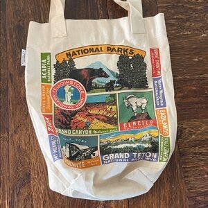 National Parks Canvas Tote Bag